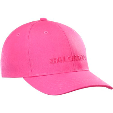Salomon Salomon Logo Unisex Kappe Trail Running Wandern MTB Lauf, Lässiger Style, Leichtgewichtiger Komfort, Abgestimmte Passform, Orange, Einheitsgröße im Sale